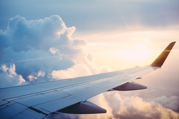 image of view from a plane